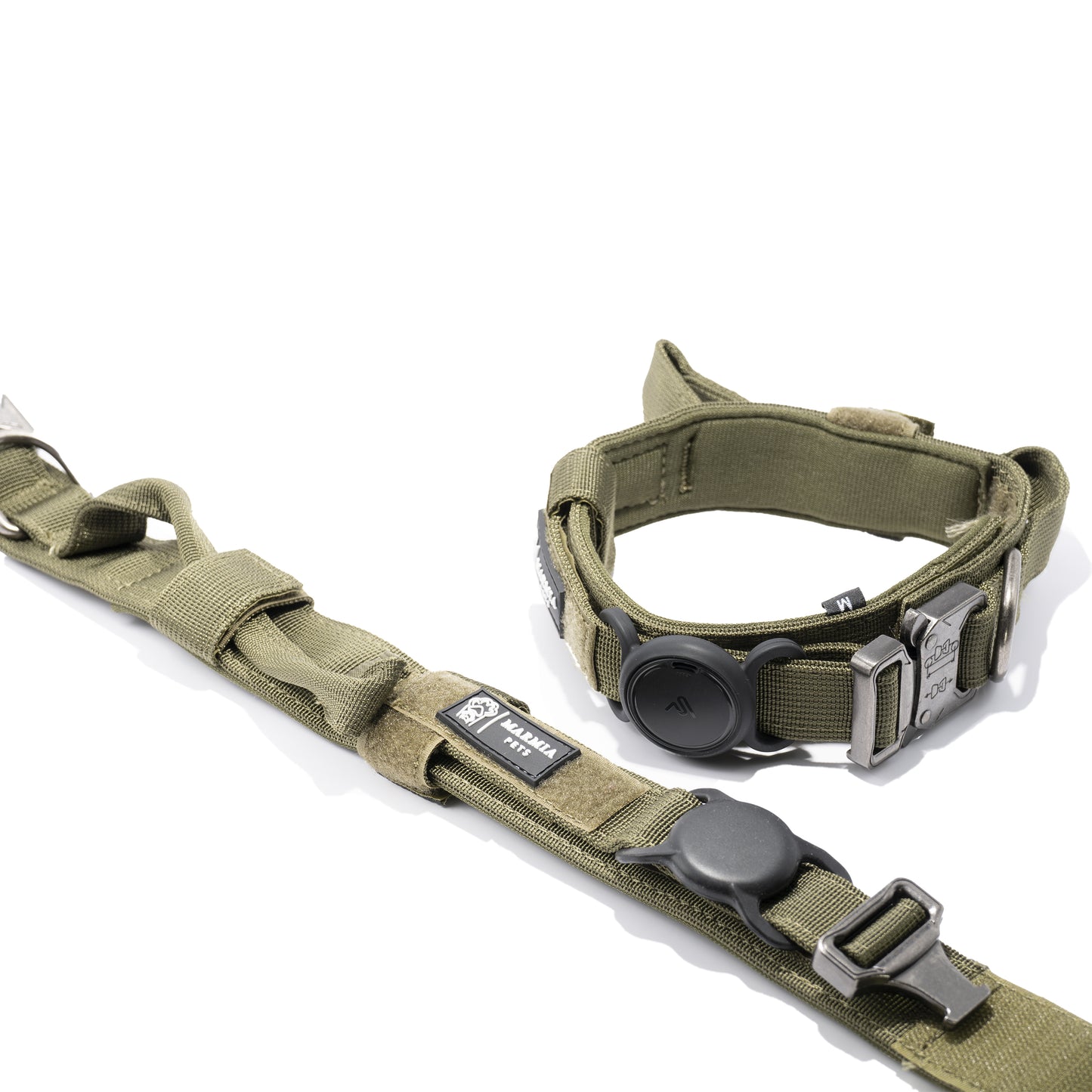 COLLAR TACTICO + PORTA AIRTAG PERSONALIZADO